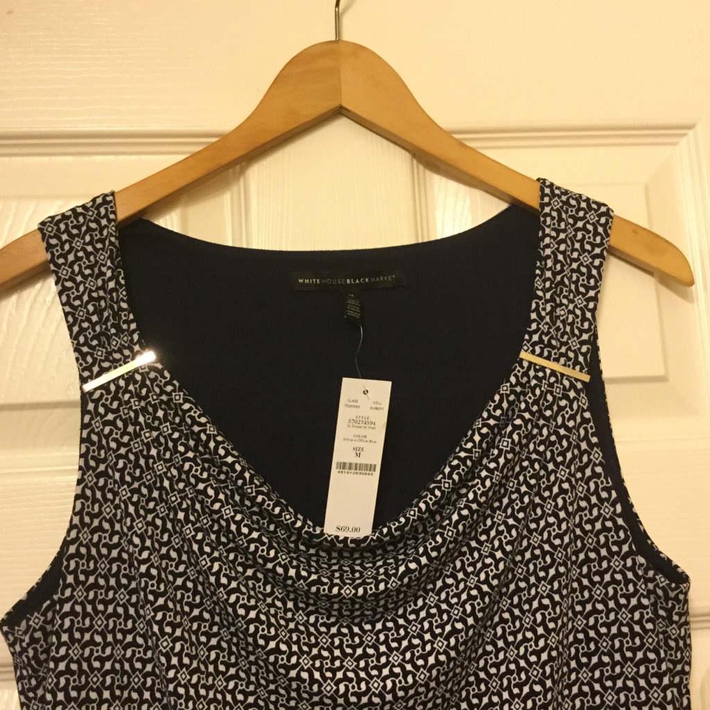 Drape Neck Shell